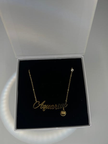 Zodiac Charm Necklace