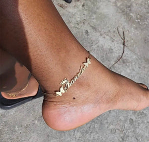 Butterfly Crown Anklet