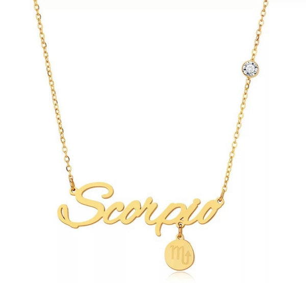 Zodiac Charm Necklace