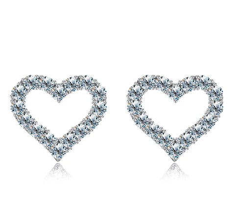 Heart Studs