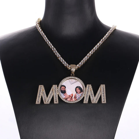 MOM Photo Necklace